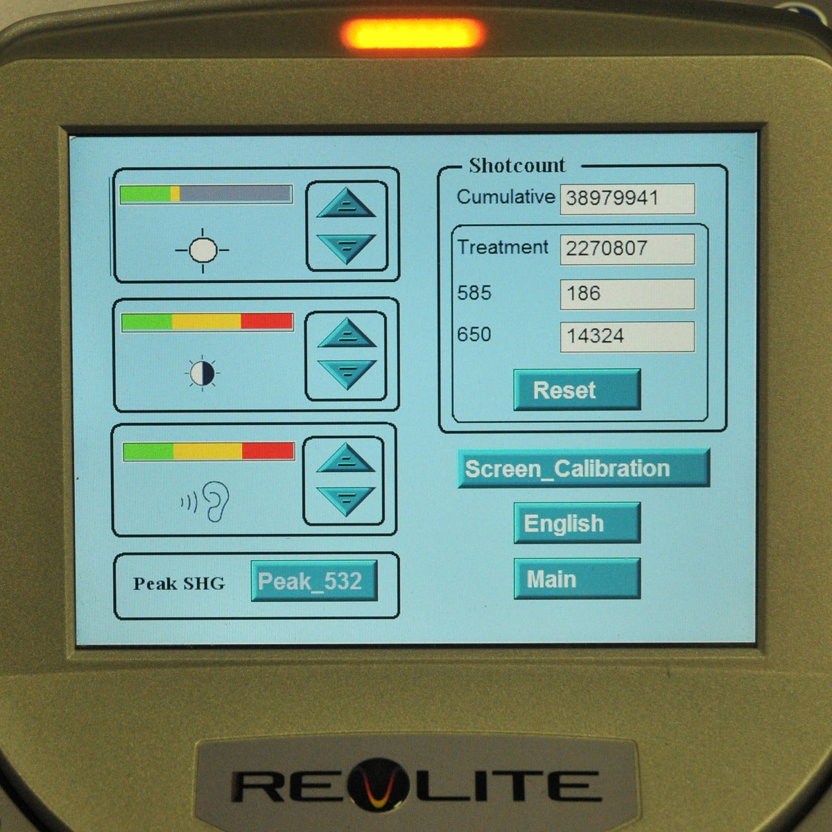 2012 Cynosure RevLite SI Hoya ConBio Q Switched Tattoo Laser 532 1064 QSwitch