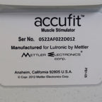 Lutronic Accufit IntelliSTIM IntelliCycle Muscle Stimulation System PB1-05