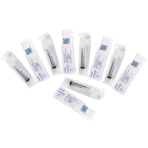 McKesson 10cc Luer Lock Syringe without Needle 16-S10C Sterile 10-Pack 2027