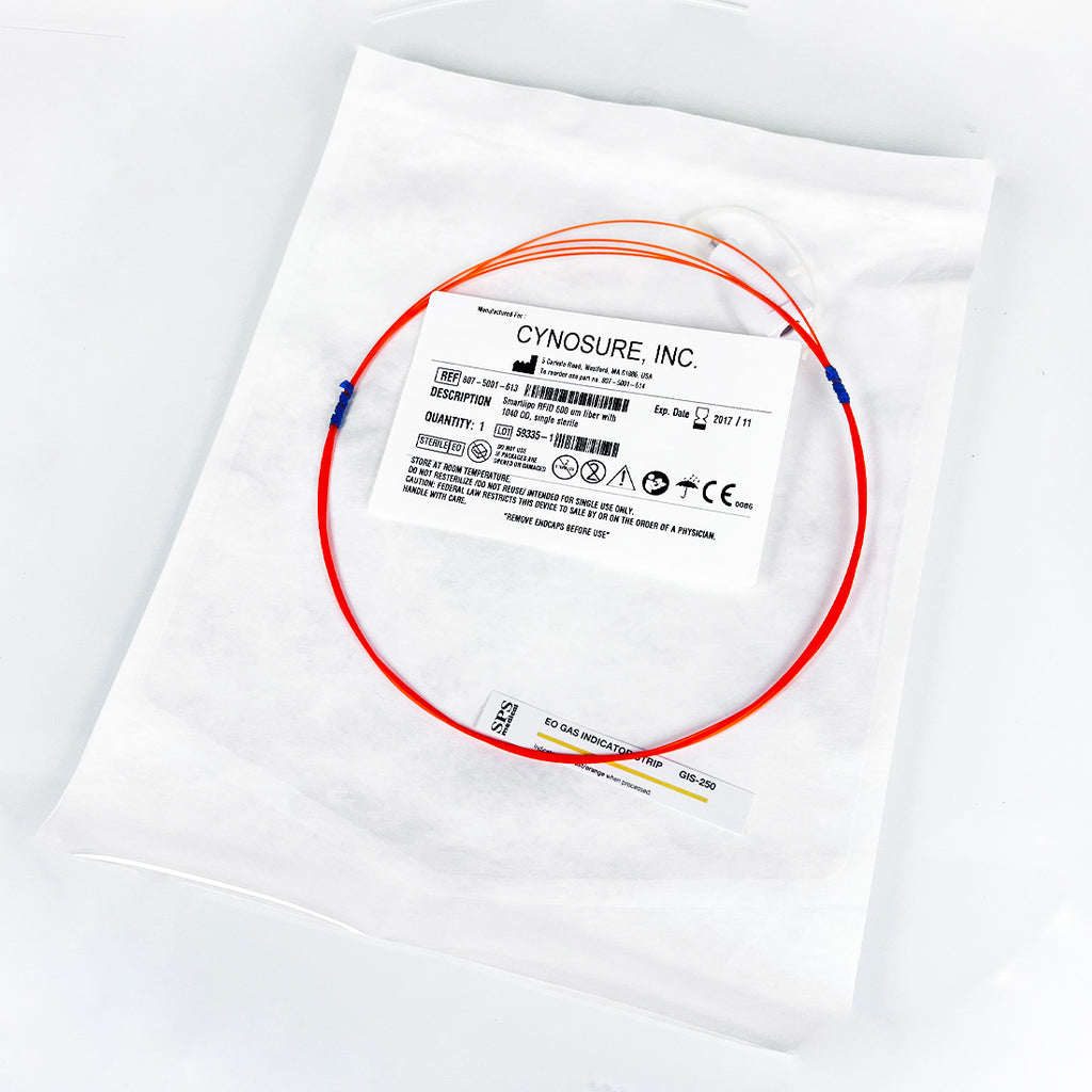 Cynosure SmartLipo RFID 600um Single Orange Laser Fiber 1040 OD 807-5001-613 EXP