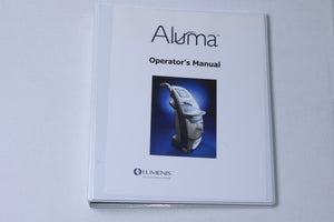 2008 Lumenis Aluma RF Skin Tightening User Operator Manual REV D PB-005066