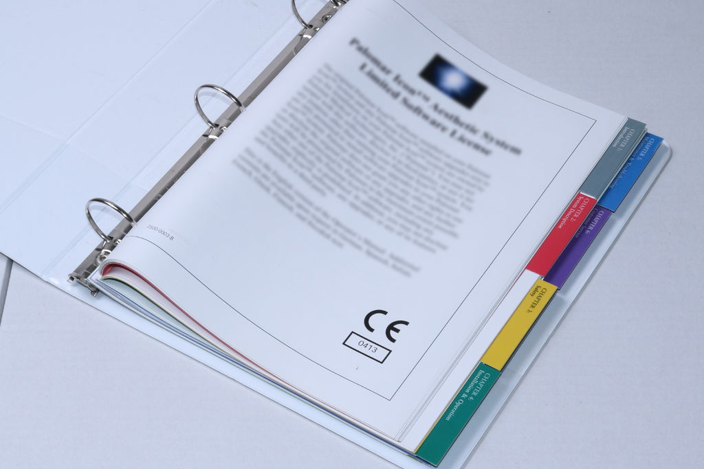 2013 Palomar Icon Laser IPL System Operators User Manual 2500-0001-F