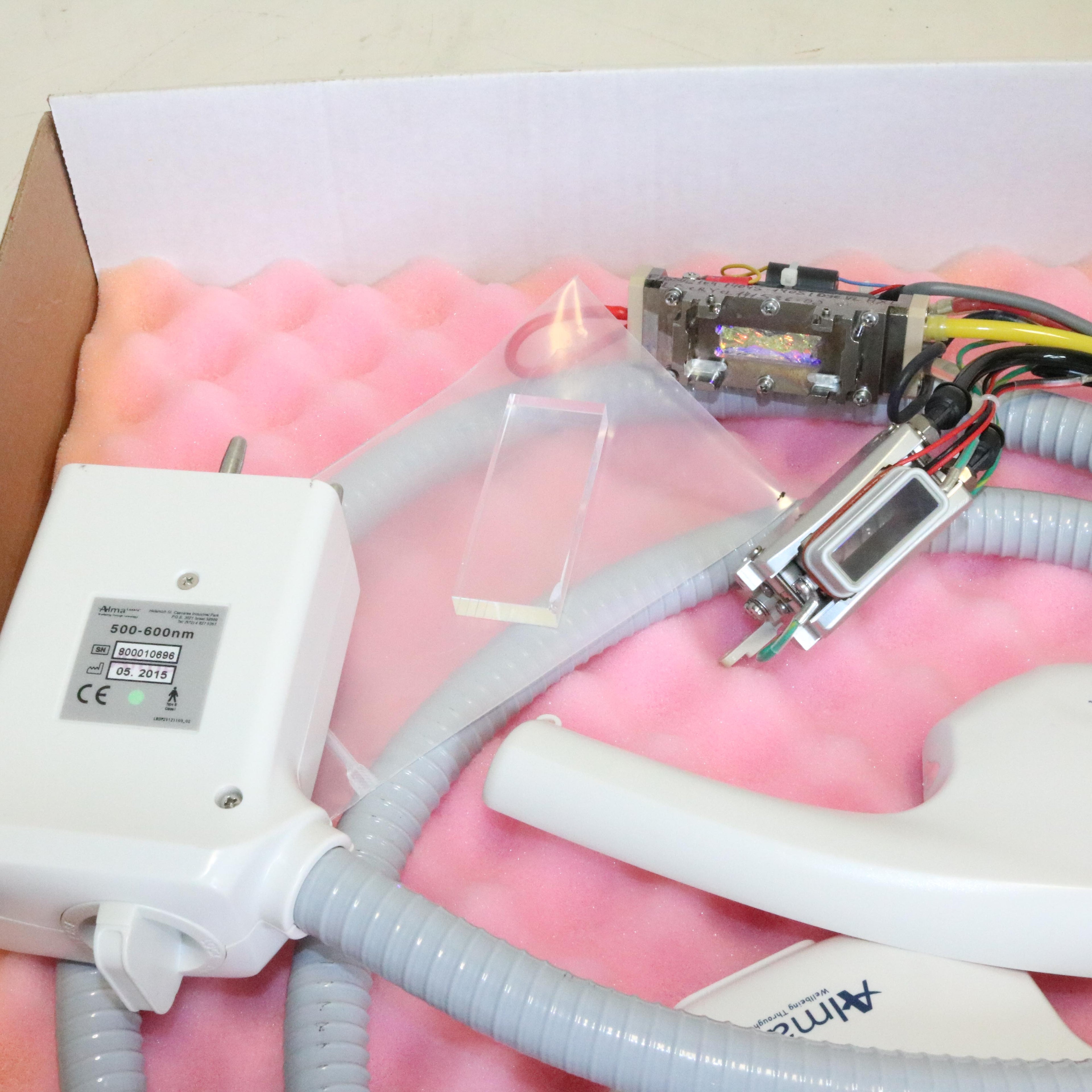 Alma Harmony XL DyeVL Dye VL 500-600nm Vascular Lesions IPL Handpiece PARTS UNIT
