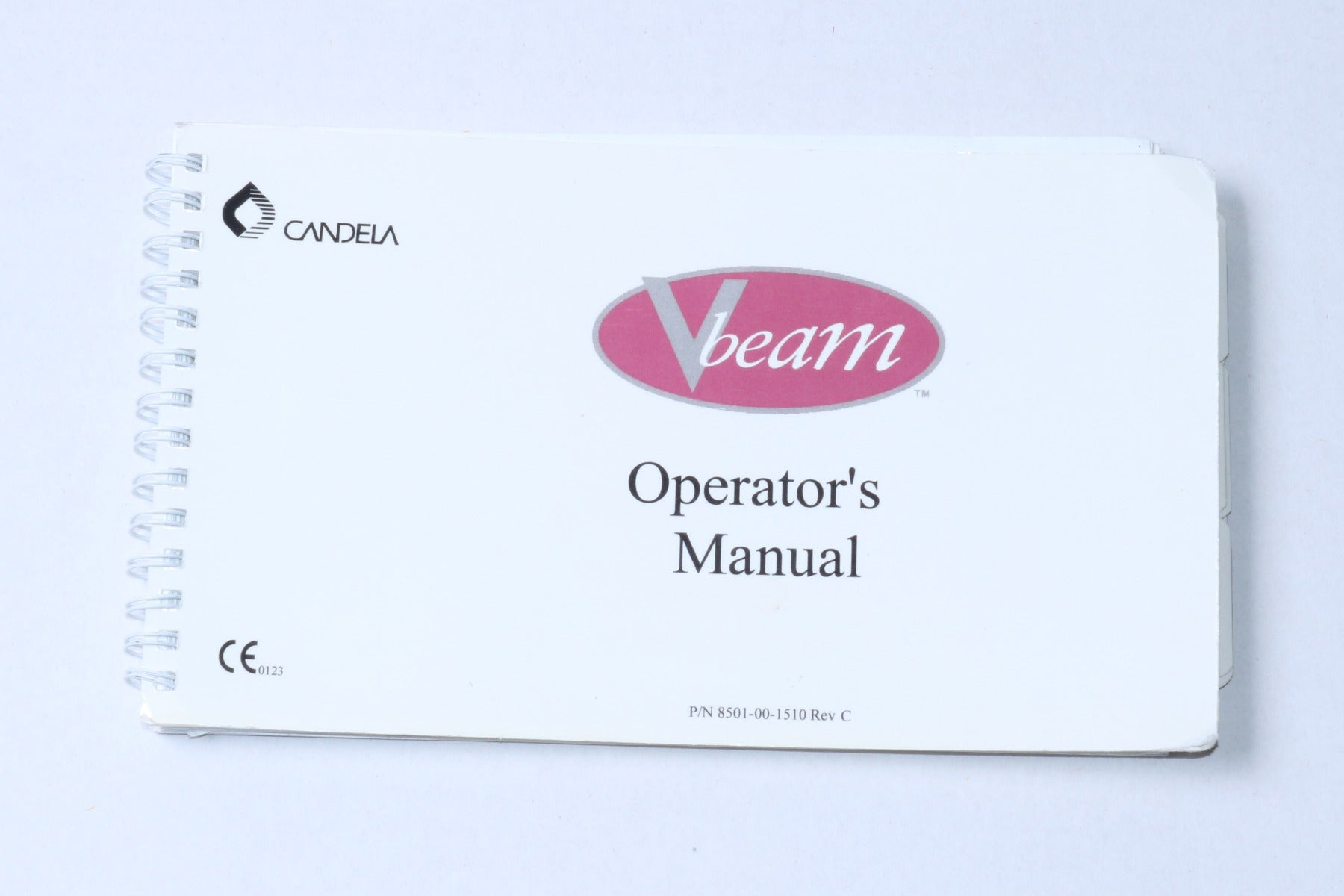 Candela VBeam Pulsed Dye V Beam Laser User Operator Manual REV C 8501-00-1510