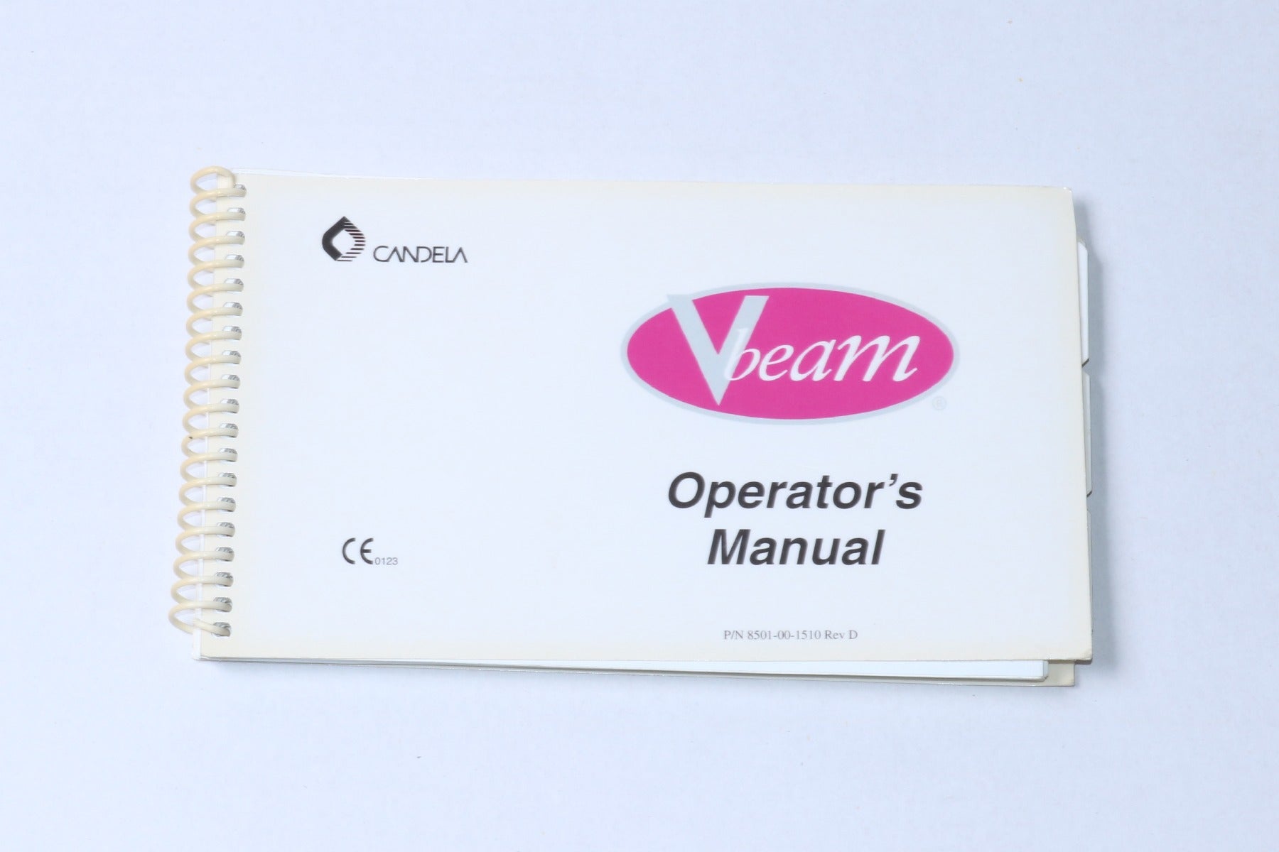 Candela VBeam Pulsed Dye V Beam Laser User Operator Manual REV D 8501-00-1510