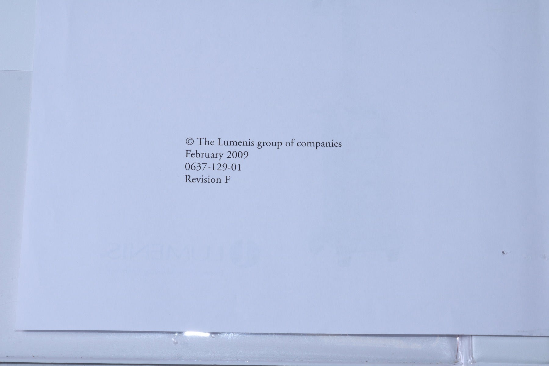 2009 Lumenis UltraPulse Encore SurgiTouch CO2 Laser Operator Manual 0637-129-01