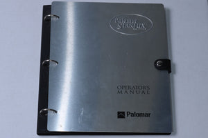 2004 Palomar Starlux 300 Star Lux IPL Laser Operator User Manual REV A 1500-0002