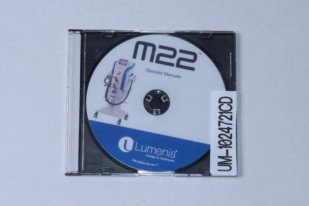 Lumenis M22 IPL Laser Operator User Manuals Digital CD REV F UM-1024721CD