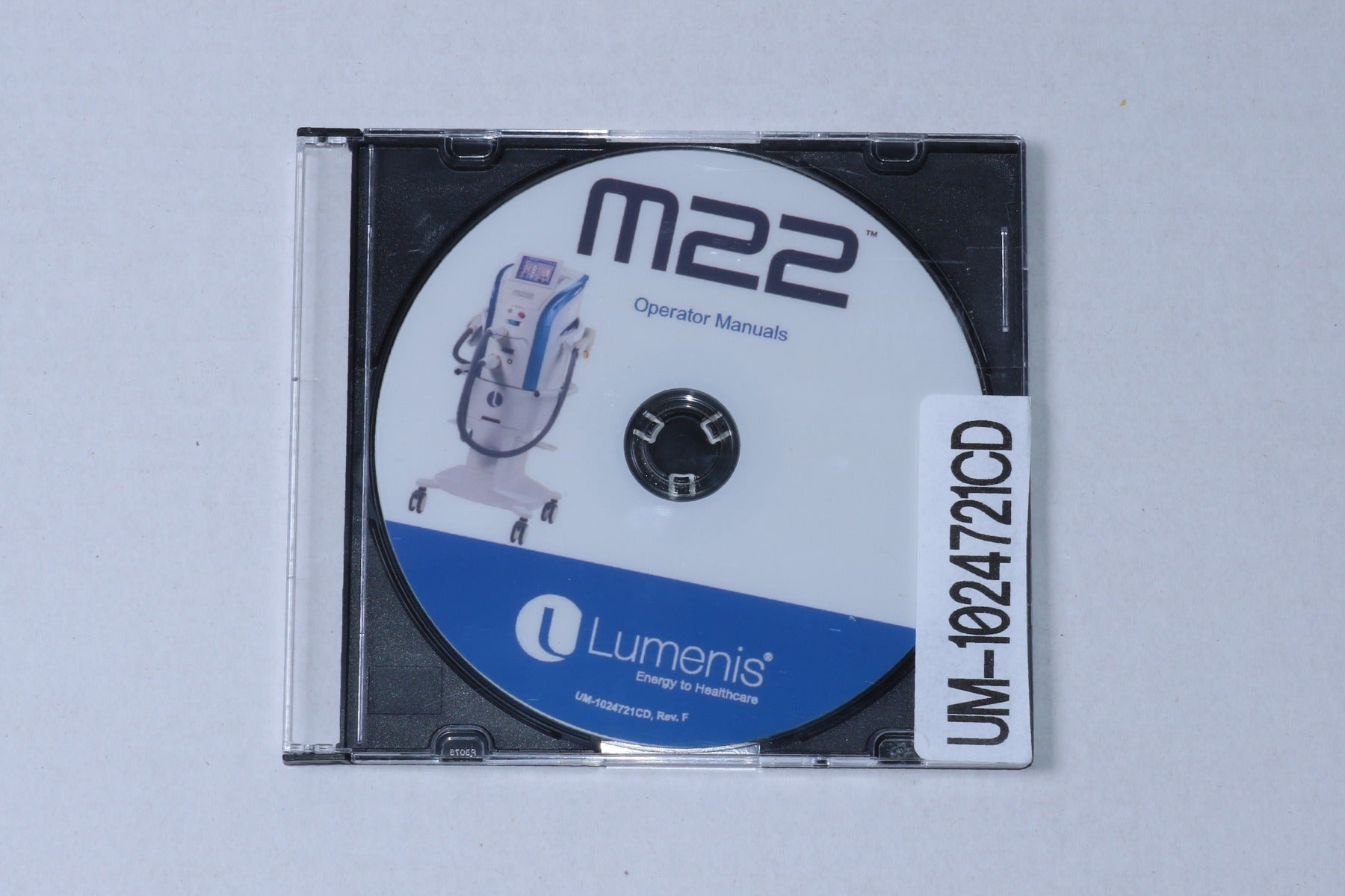 Lumenis M22 IPL Laser Operator User Manuals Digital CD REV F UM-1024721CD