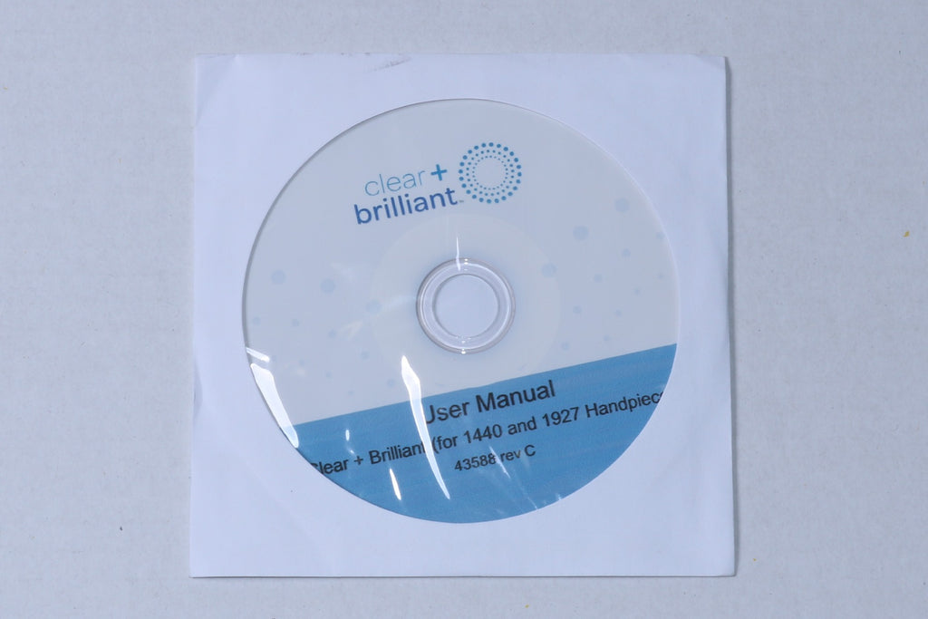 Solta Clear Brilliant 1440 1927 Handpiece User Manual REV B CB-SC-USERMANUAL-CD