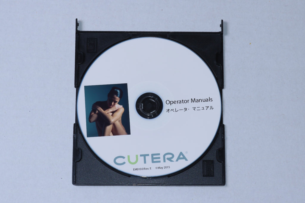 2015 Cutera Product Family Operator Manuals Xeo Excel V ALL HANDPIECES CD EM0100