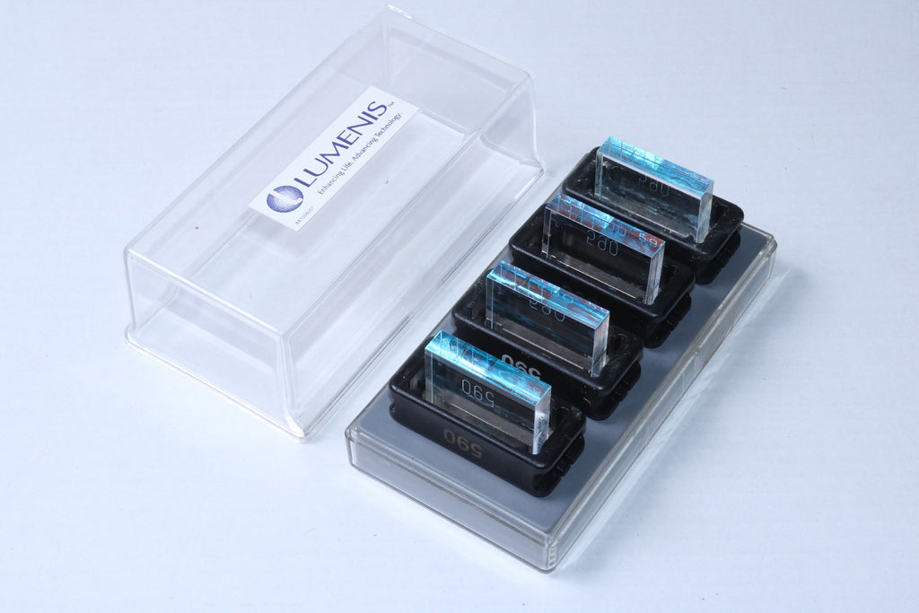 Lumenis ESC EpiLight IPL Crystal Light Guide Filter 590 nm 10x45mm 4 Pack AS IS