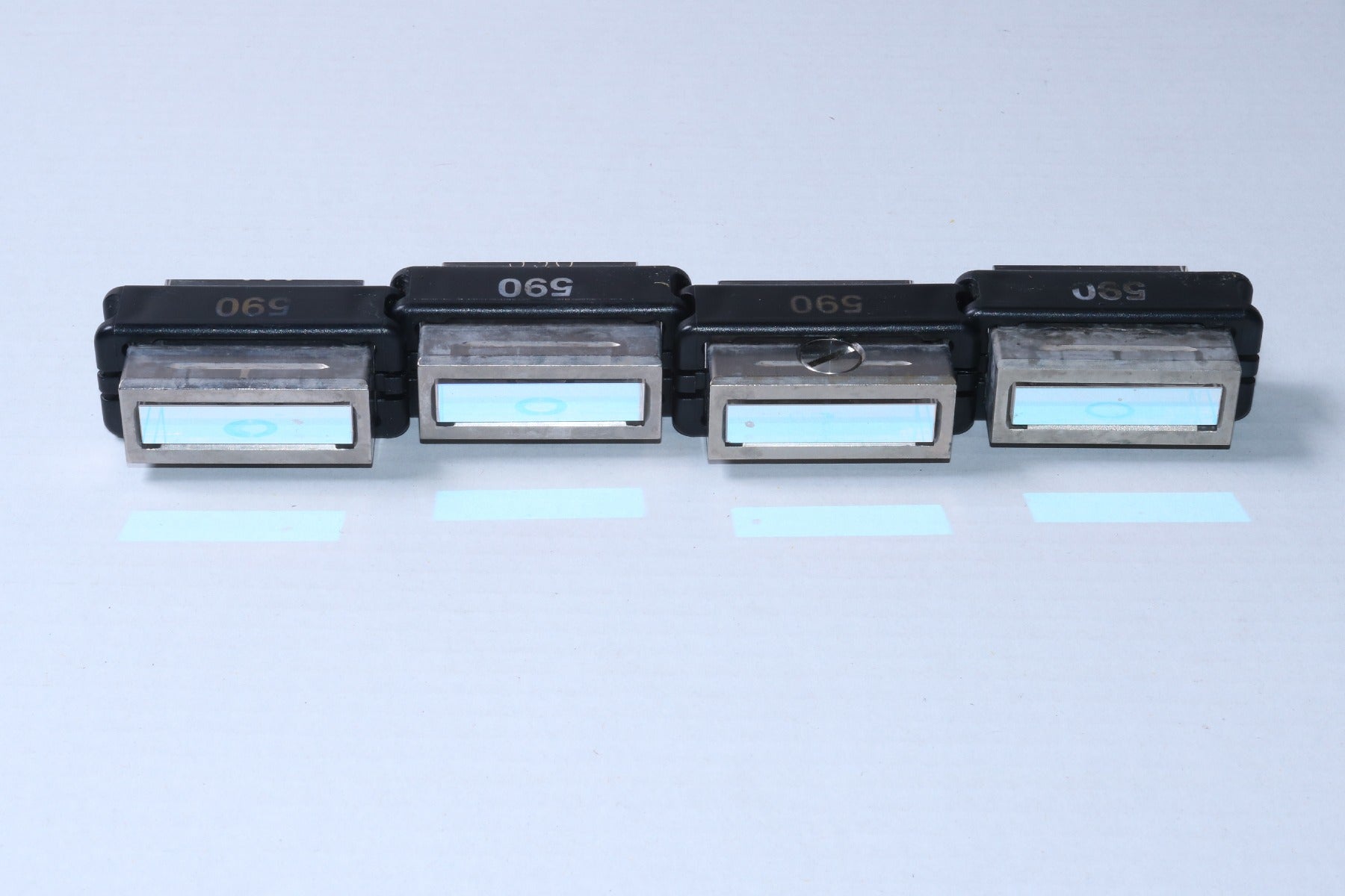Lumenis ESC EpiLight IPL Crystal Light Guide Filter 590 nm 10x45mm 4 Pack AS IS