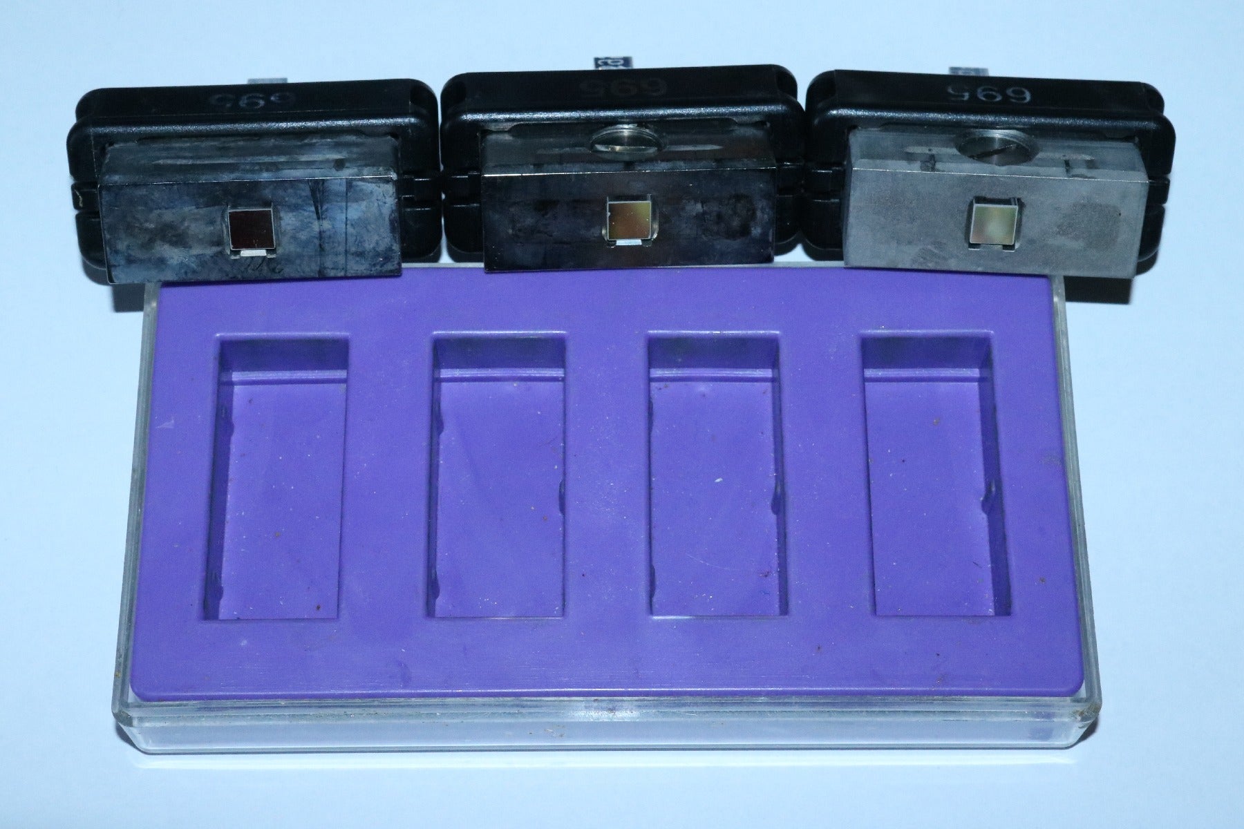 Lumenis ESC EpiLight IPL Light Guide Crystal Filter Small 8x8 mm 695nm Set of 3