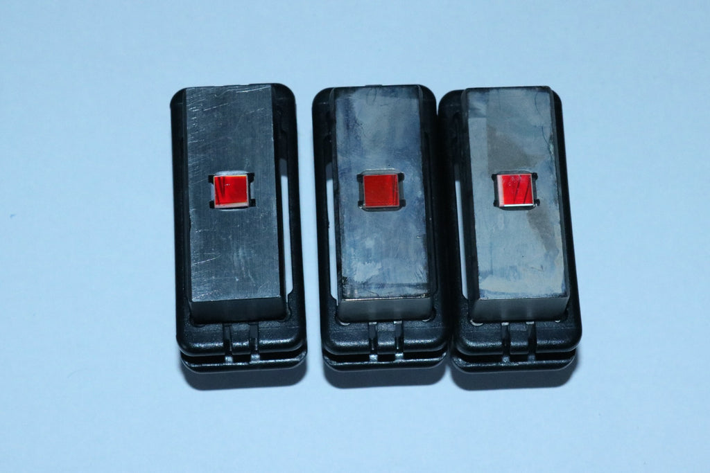 Lumenis ESC EpiLight IPL Light Guide Crystal Filter Small 8x8 mm 615nm Set of 3