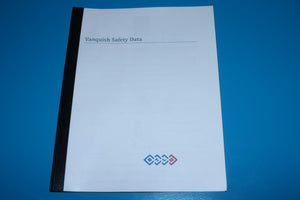 2013 BTL Vanquish RF Cellulite Reduction Safety Data Information Book