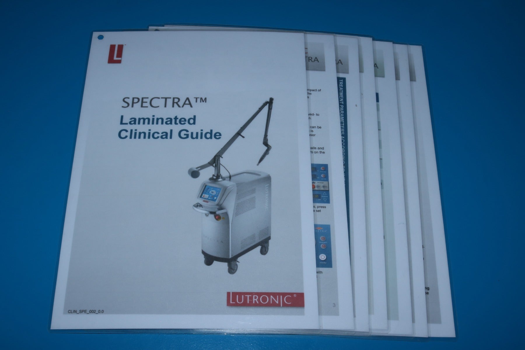 2013 Lutronic Spectra Q-Switched NdYAG Laser Laminated Clinical Guide 14 Page