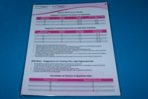Alma Soprano XL Hair Removal Laser Quick Reference Guide Rev 4 PBSP05050802
