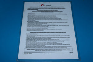2002 Candela GentleLASE Plus Laser Laminated Treatment Guidelines 8502-00-0818