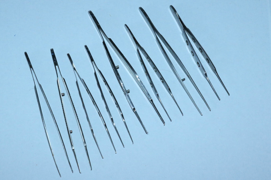 Storz E 7416-2 Instrument Organizer Autoclave Tray Mixed Miltex & Tieman Forceps