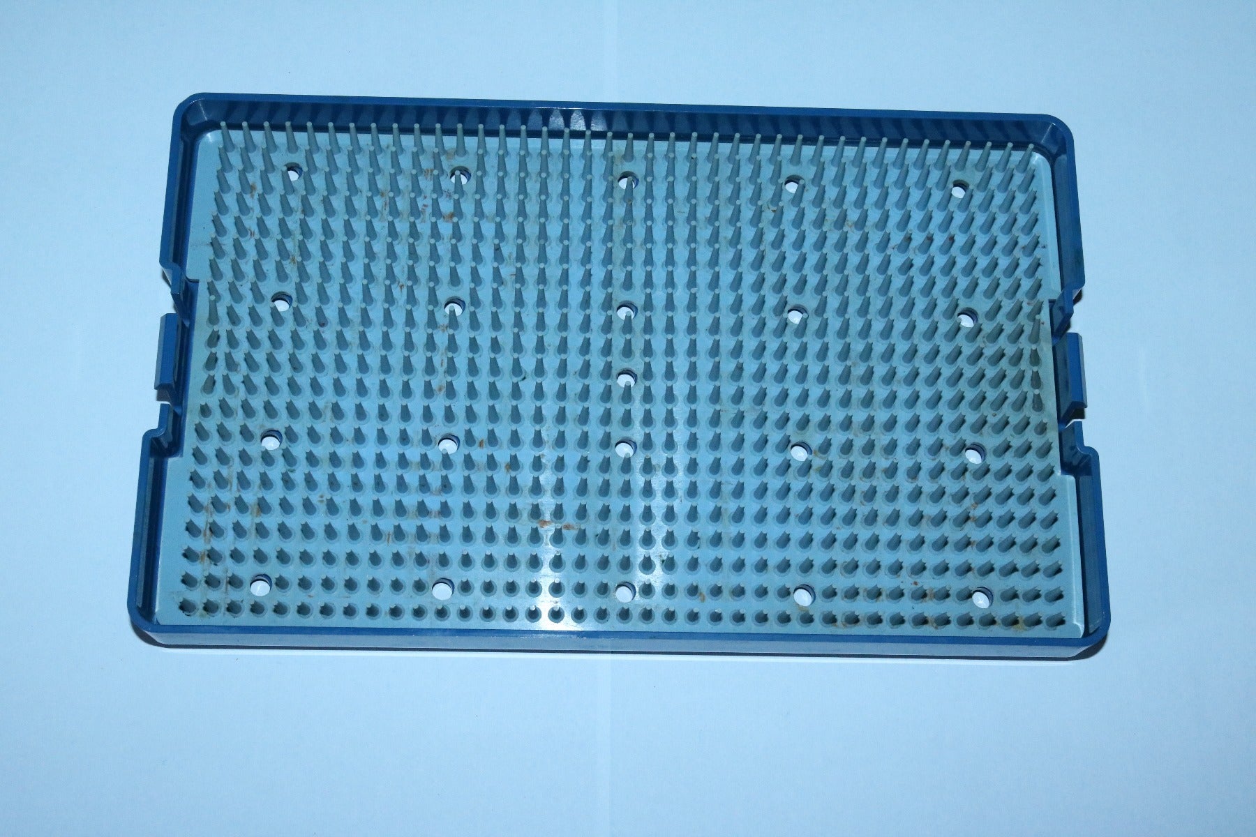 PST USA 10 1/4" X 6 1/4" Autoclave Sterilizer Tray w/ Silicone Finger Liner