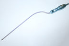 KMI #6 Curved Triport III Cannula 125mm Length Wedge Tip 1/4" Diameter 17G