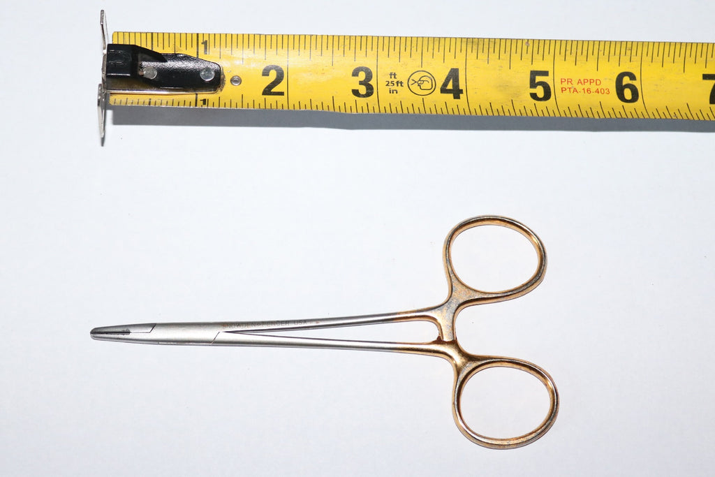 Snowden Pencer Diamond Jaw 0410 Carbide Needle Holder Hemostat Forceps