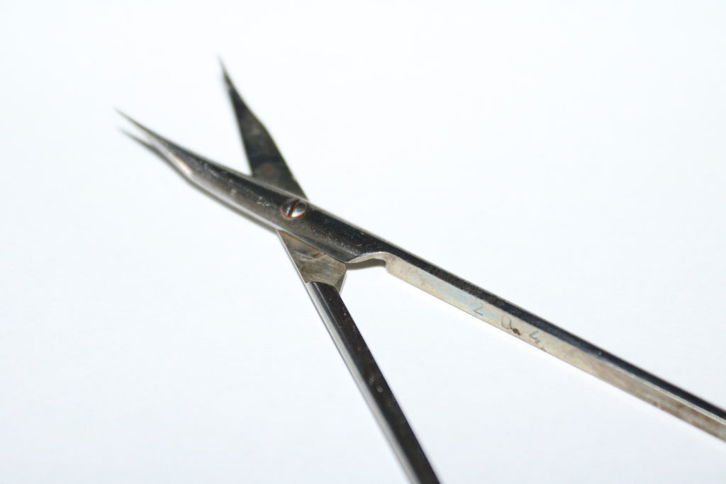 Tiemann 84 #204 Stainless Steel Curved Suture Removal Surgical Scissors