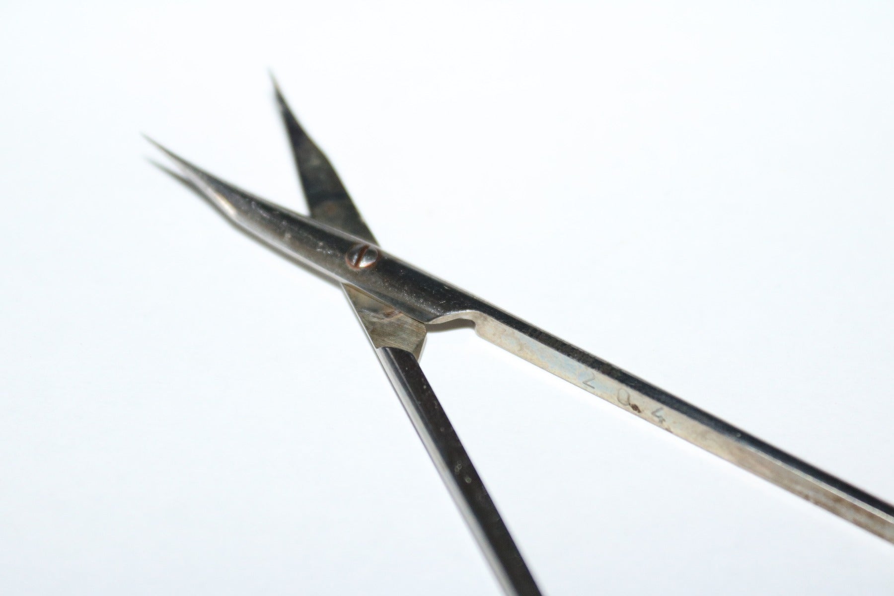 Tiemann 84 #204 Stainless Steel Curved Suture Removal Surgical Scissors