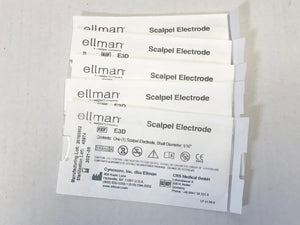Ellman E3D Pelleve Scalpel Electrodes 1/16" Shaft Diameter 5 Pack EXP 2021