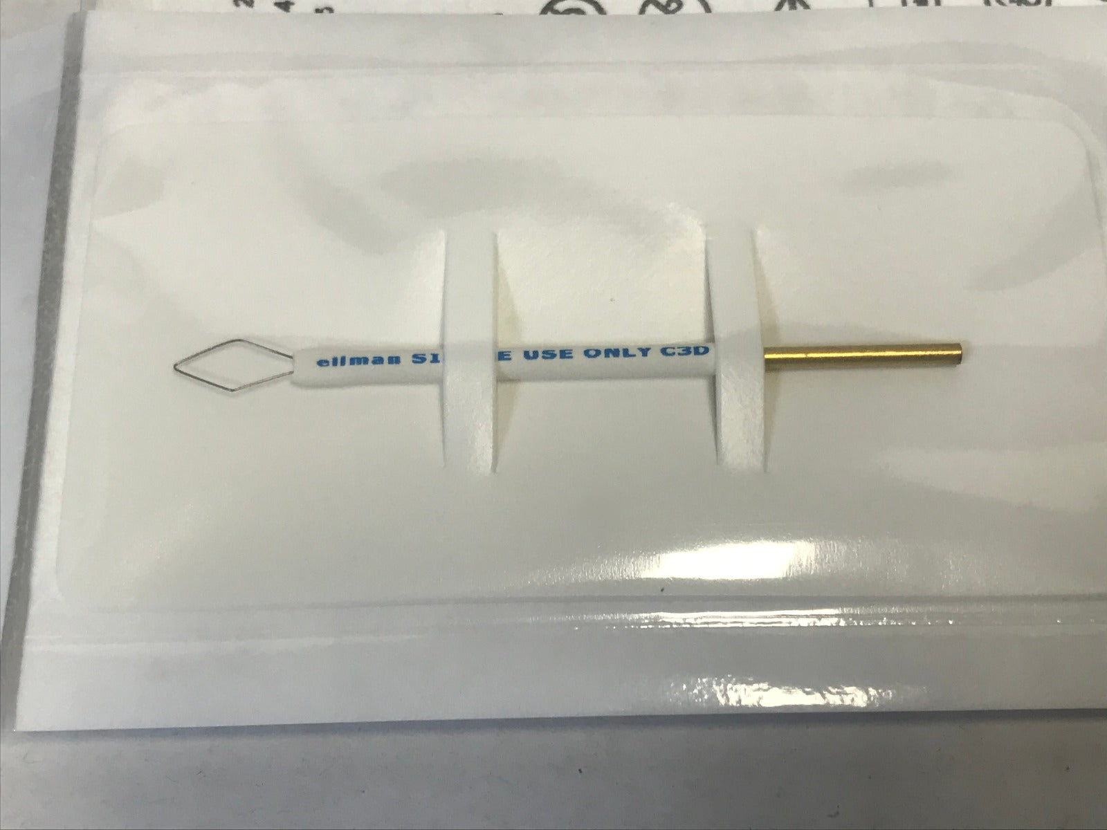 Ellman C3D Pelleve Diamond Loop Electrodes 1/16" Shaft Diameter 4 Pack EXP 2021