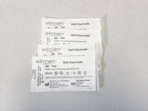 Ellman D8D Pelleve Ball Electrodes 2.3mm Ball 1/16" Shaft Diameter 4PK EXP 2021