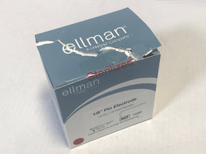 Ellman 133D Pelleve 1/8" Pin Electrodes 1/16" Shaft Diameter 23 Pack EXP 2021-05