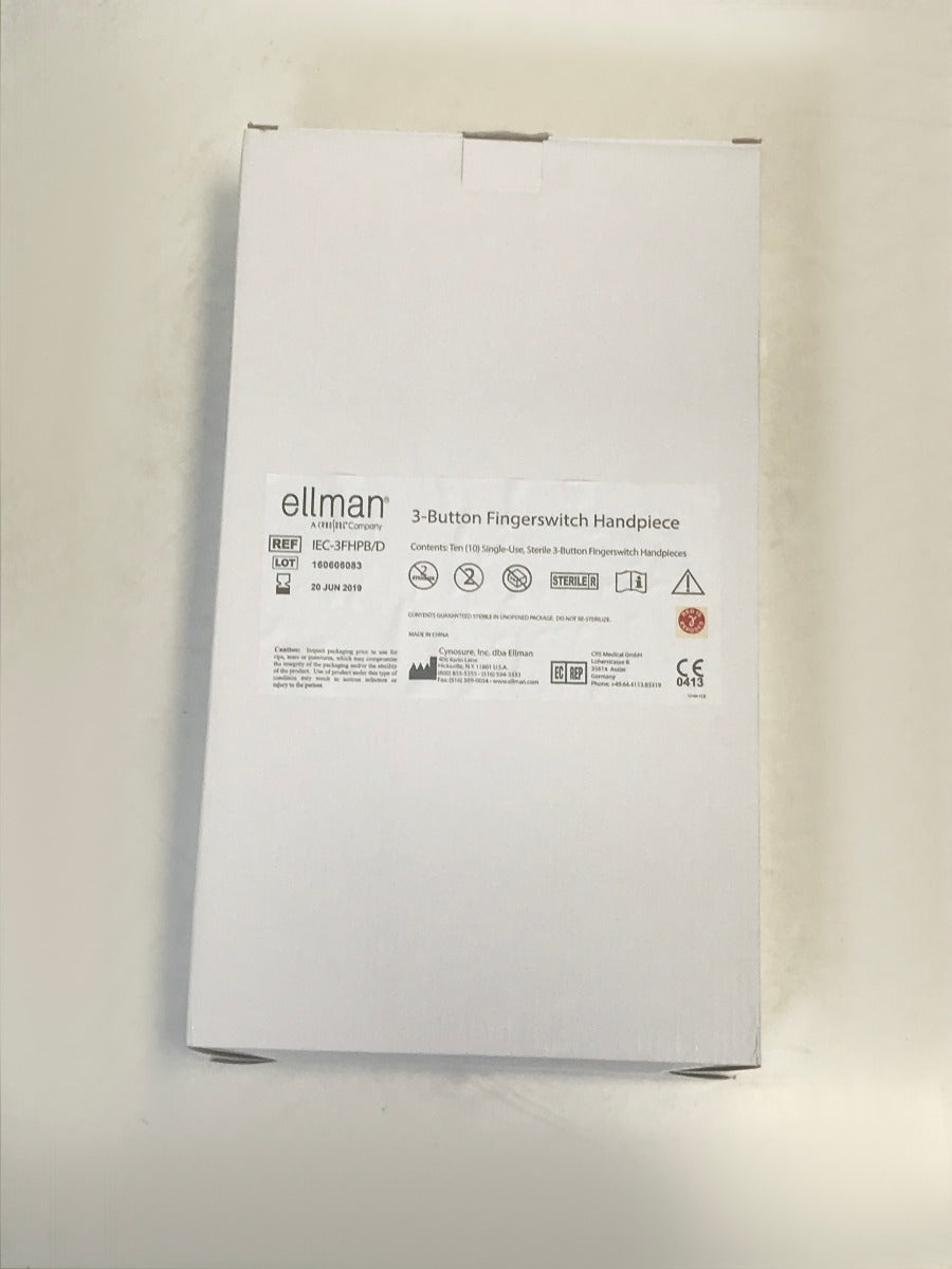 Ellman Pelleve IEC-3FHPB/D 3 Button Fingerswitch Handpiece 10 PACK EXP 2019
