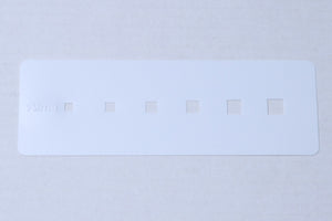 Alma Lasers IPL Spot Size Reducing Mask Masking Template Square 5 6 7 8 9 10 mm