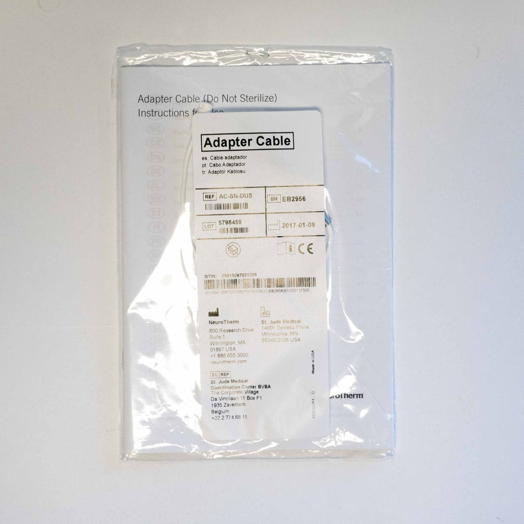 NeuroTherm Adapter Cable - AC-SN-DUS - EB2562 With instruction Manual