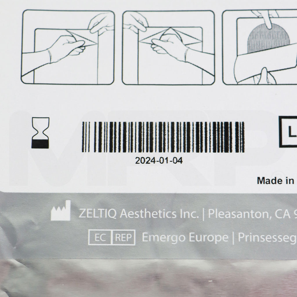 Zeltiq CoolSculpting CoolAdhesive Gel Plus Pad BRZ-GL1-180-008 EXP 01-2024, Single