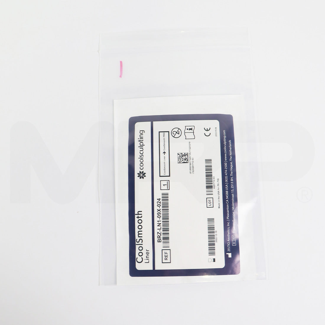 Zeltiq CoolSculpting CoolSmooth PRO Liner BRZ-LN1-09X-024 EXP 12/2022