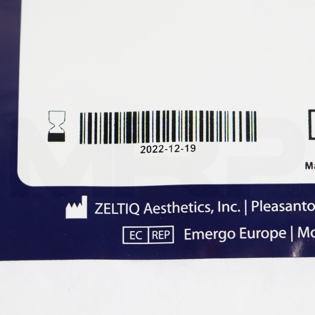 Zeltiq CoolSculpting CoolSmooth PRO Liner BRZ-LN1-09X-024 EXP 12/2022