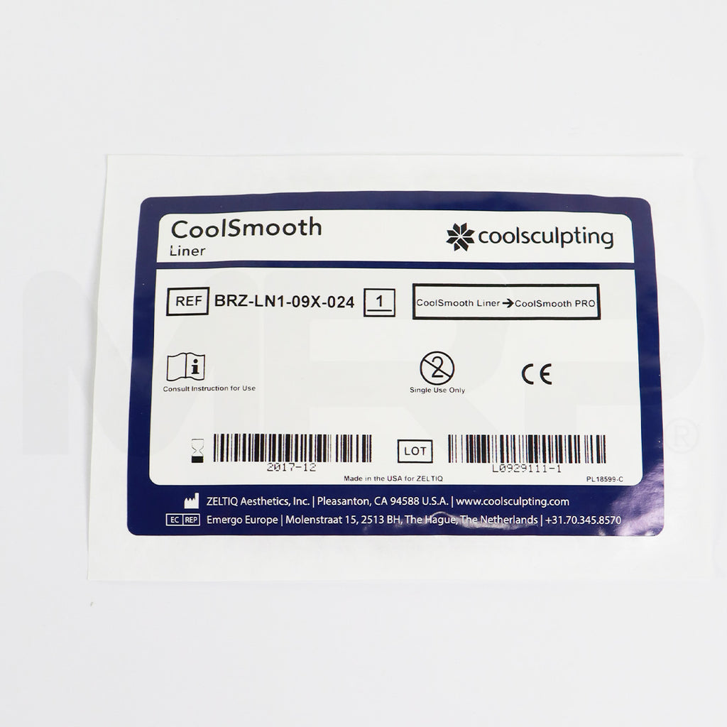 Zeltiq CoolSculpting CoolSmooth PRO Liner BRZ-LN1-09X-024 EXP 12/2017, 3-Pack