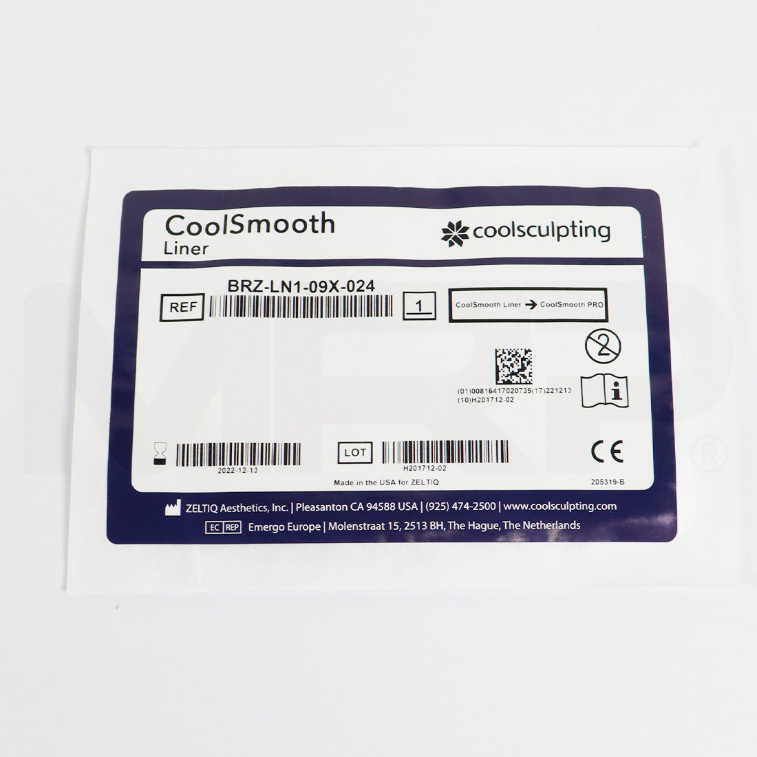 Zeltiq CoolSculpting CoolSmooth PRO Liner BRZ-LN1-09X-024 EXP 12/2022, 3-Pack