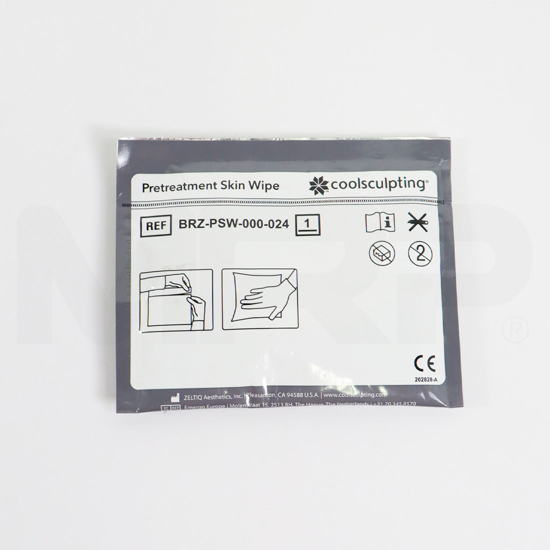 Zeltiq CoolSculpting BRZ-PSW-000-024 Pretreatment Skin Wipe