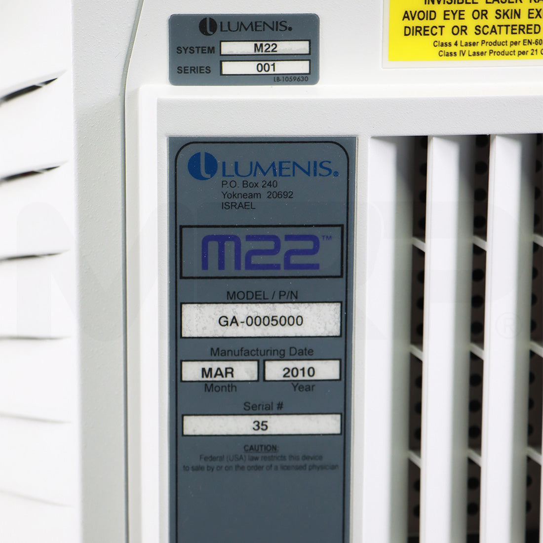 2010 Lumenis M22 Universal IPL Laser System
