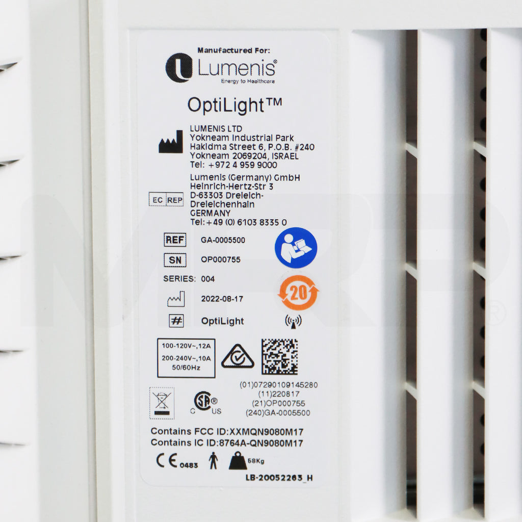 2022 Lumenis OptiLight Non-Invasive Technology Dry Eye Relief System