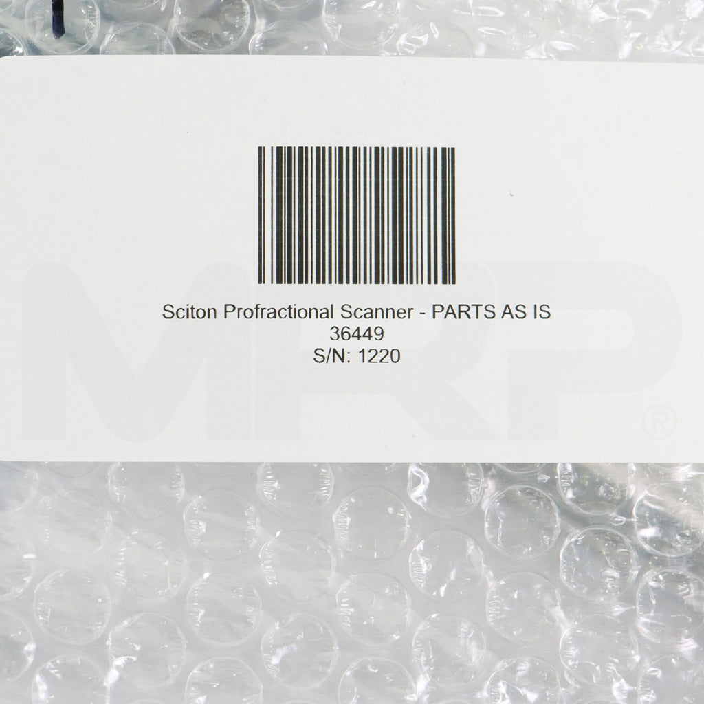 Sciton ProFractional Resurfacing Scanner For Erbium:YAG Laser - Parts As-Is
