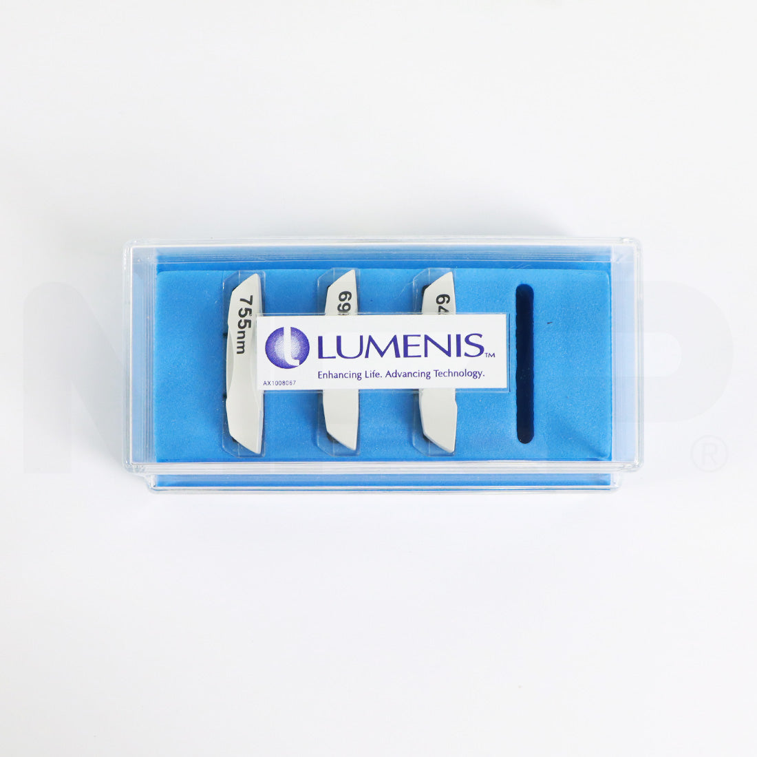 Lumenis M22 IPL Filter 3-Pack & Case – 640nm, 695nm, 755nm