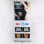 BTL EMSculpt Neo Marketing Banner Display 35in x 85.5in & Case