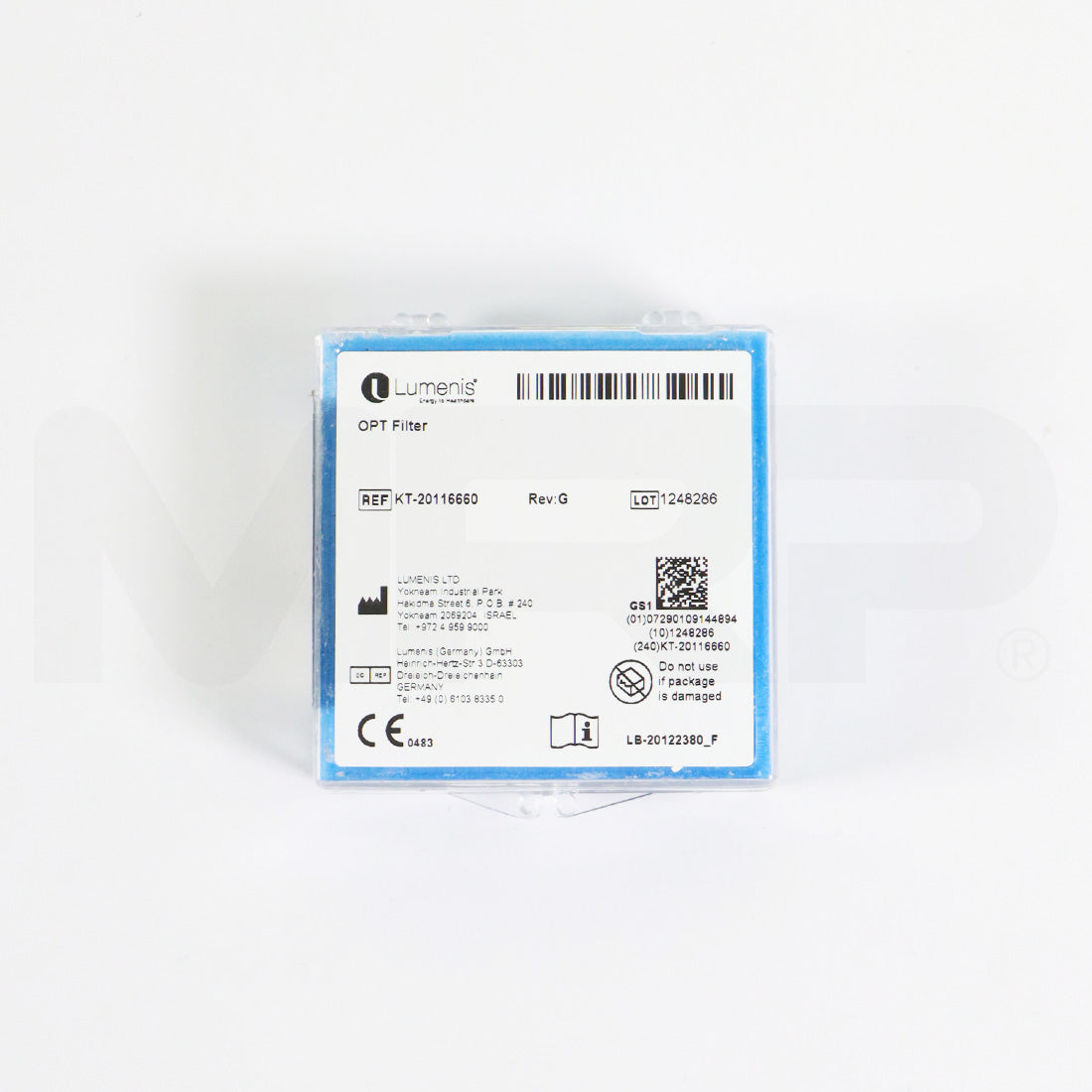 Lumenis OPT Optilight IPL Filter KT-20116660
