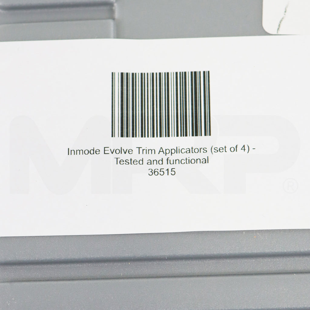 InMode Evolve Trim Hands-Free Body Contouring Applicators x4 & Case