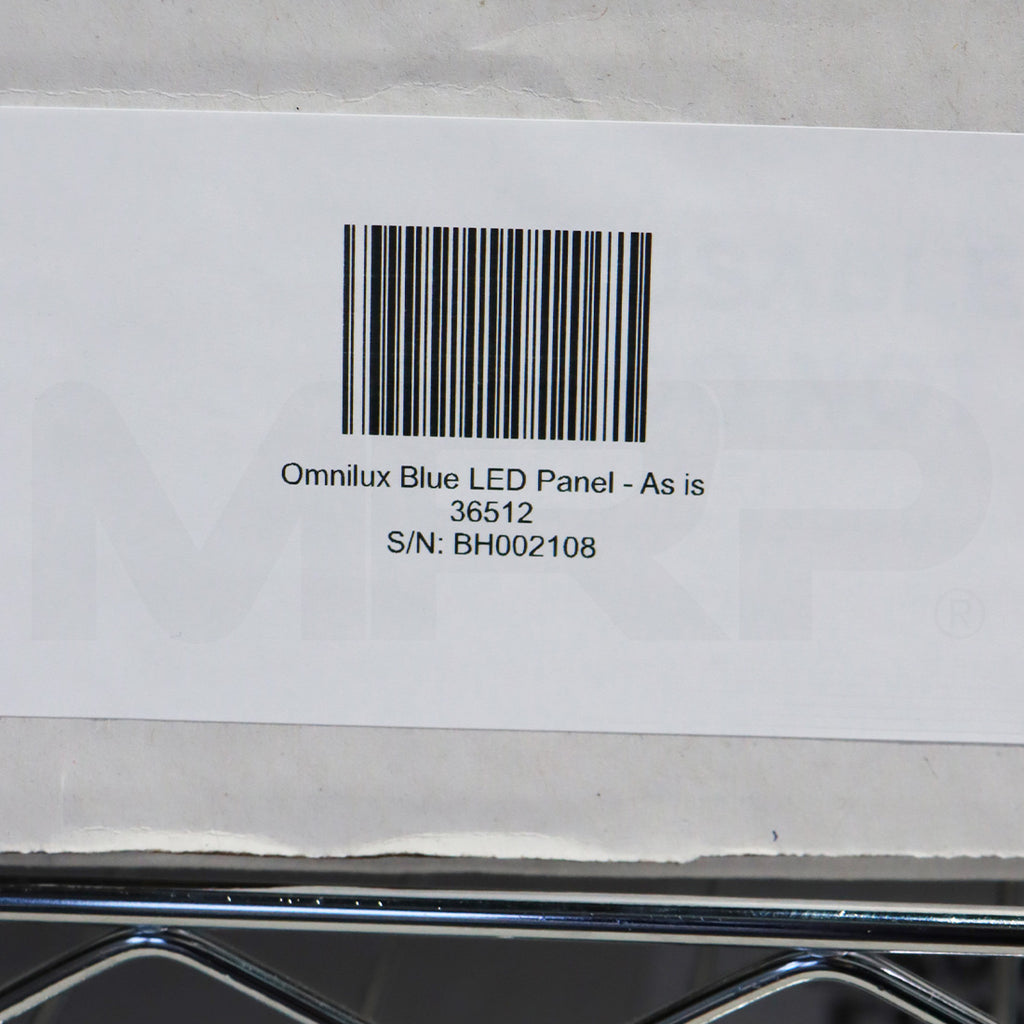 OmniLux PhotoTherapeutics Blue LED Panel Assembly